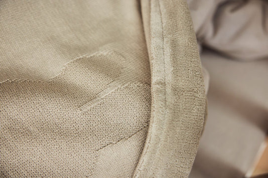 Deken Ledikant 100x150cm - Nijntje - Olive Green/Coral Fleece