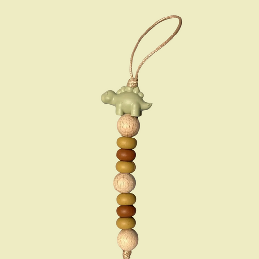 Speenkoord Dino bruin