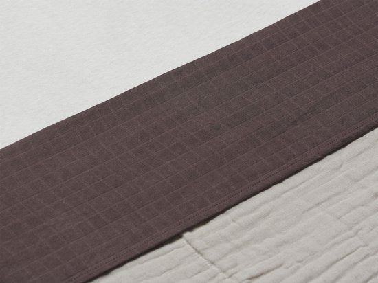 Baby Laken Wieg 75x100cm hydrofiel - chestnut bruin