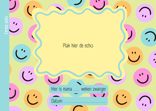 Echoboekje - Smiley/blokjes