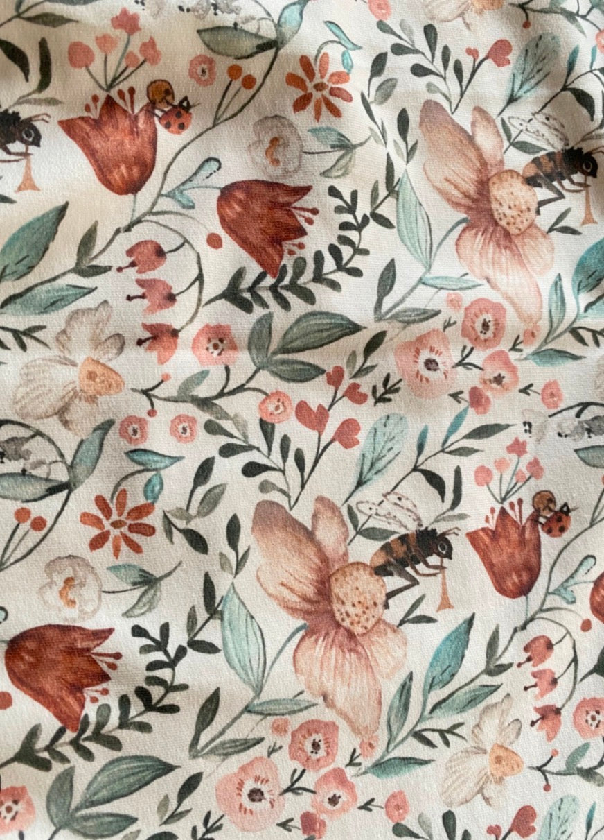 Hoeslaken verschoonmand/kinderwagen - tuindieren