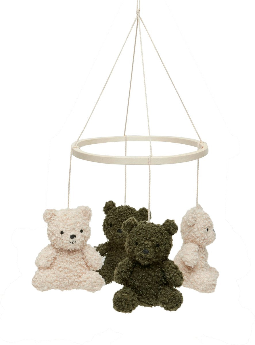 Baby Mobiel Teddy Bear (Leaf Green/Naturel) - Boxmobiel
