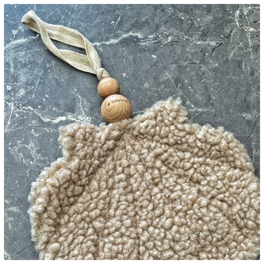 Speendoekje teddy schelp