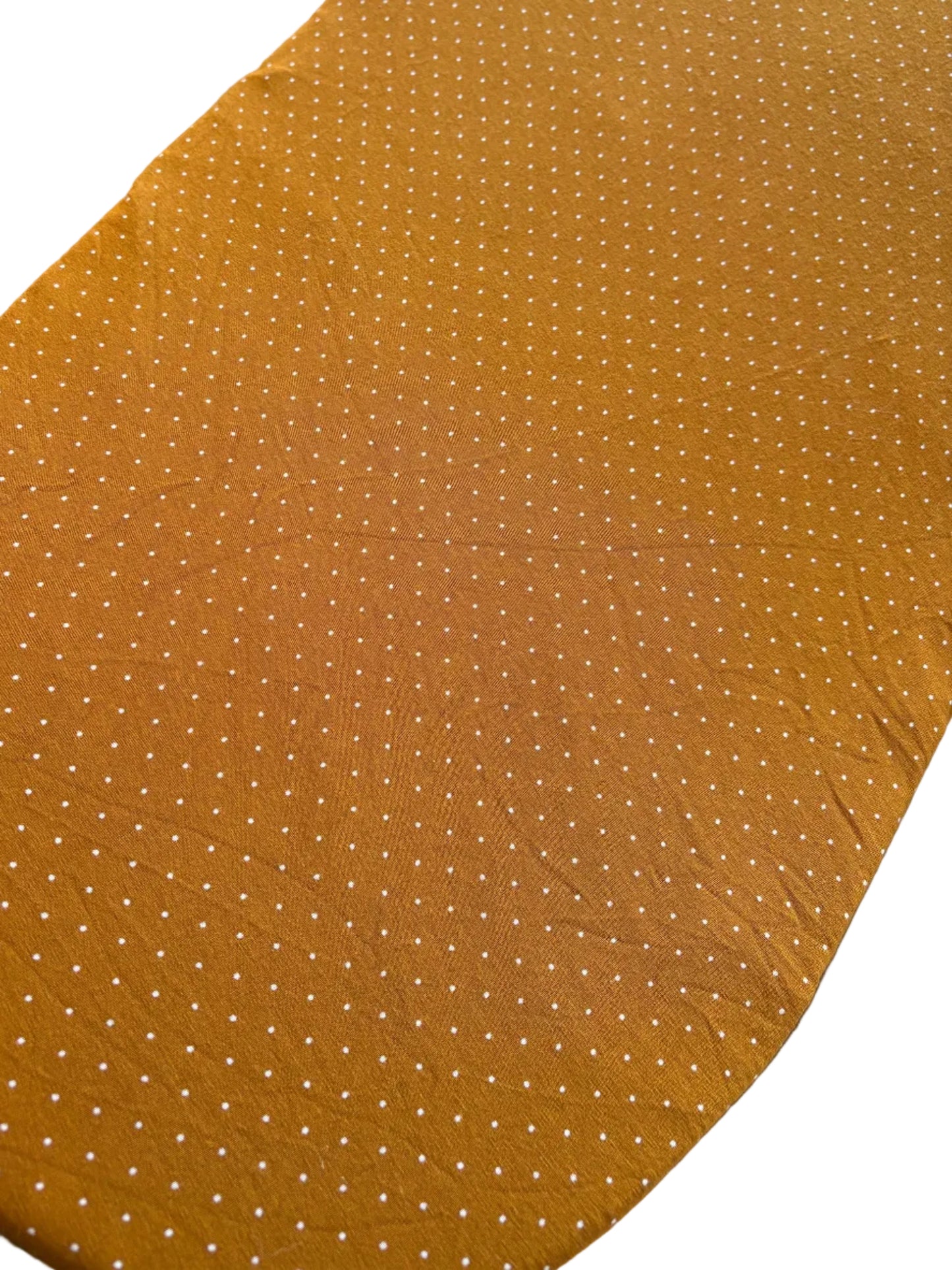 Hoeslaken - kinderwagen - verschoonmand - Bruin polkadot
