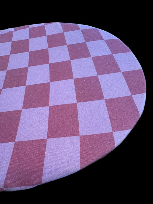 Hoeslaken verschoonmand/kinderwagen - Blokjes lila