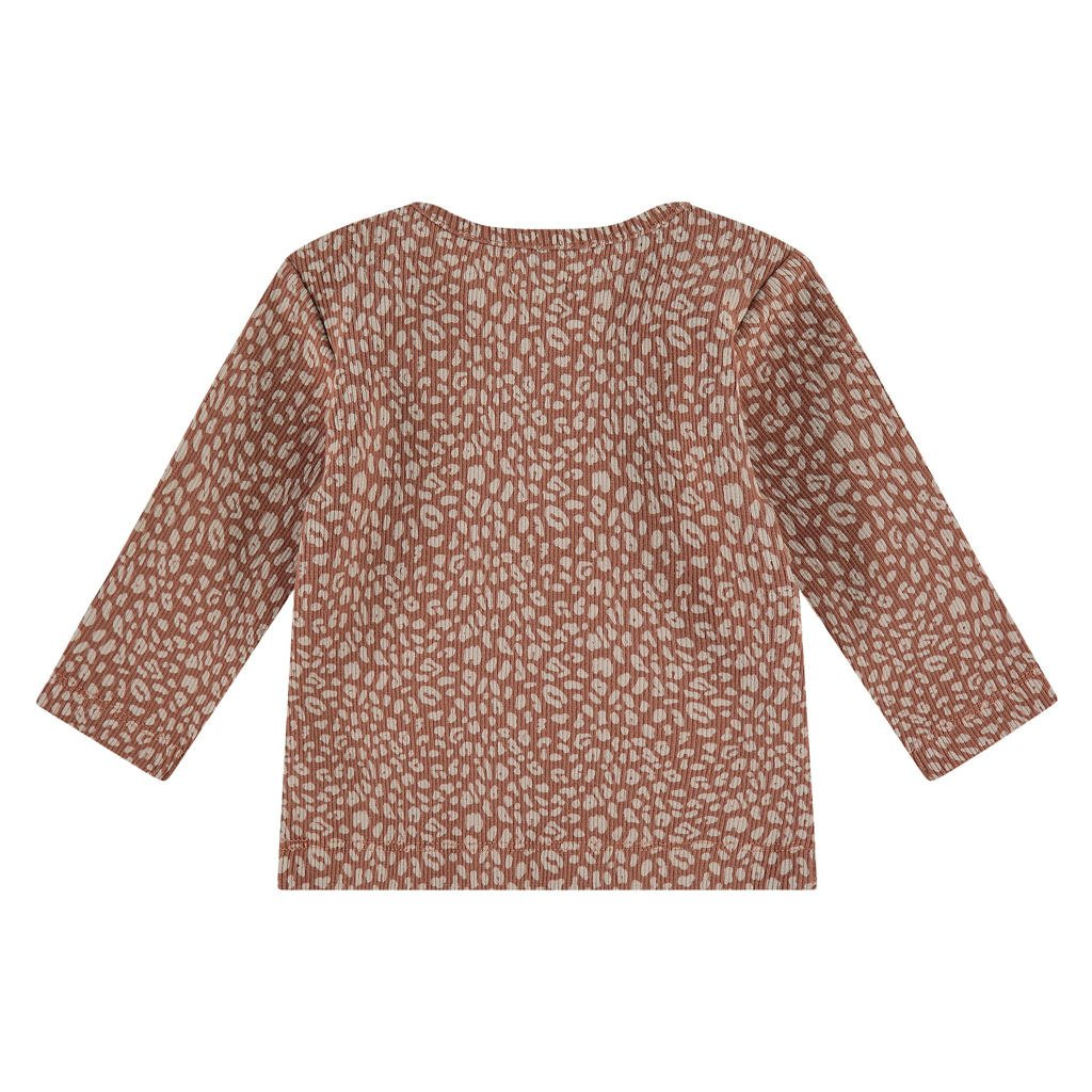 Baby longsleeve - Luipaardprint - Maat 50