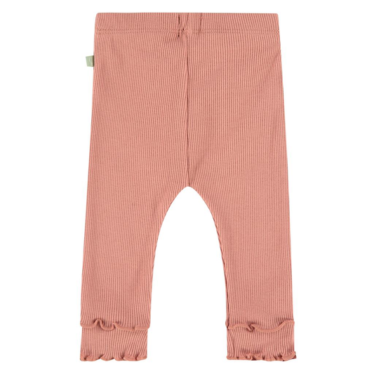 Baby legging - Rib - Vintage pink