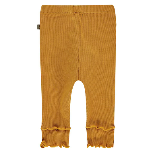 Baby legging - Rib - Mustard -