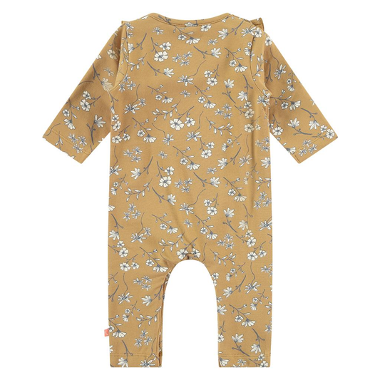 Boxpakje bloemen - Curry - maat 62