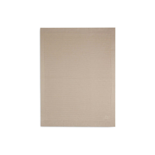 Ledikant Deken Pure Knit 100x150cm - Nougat