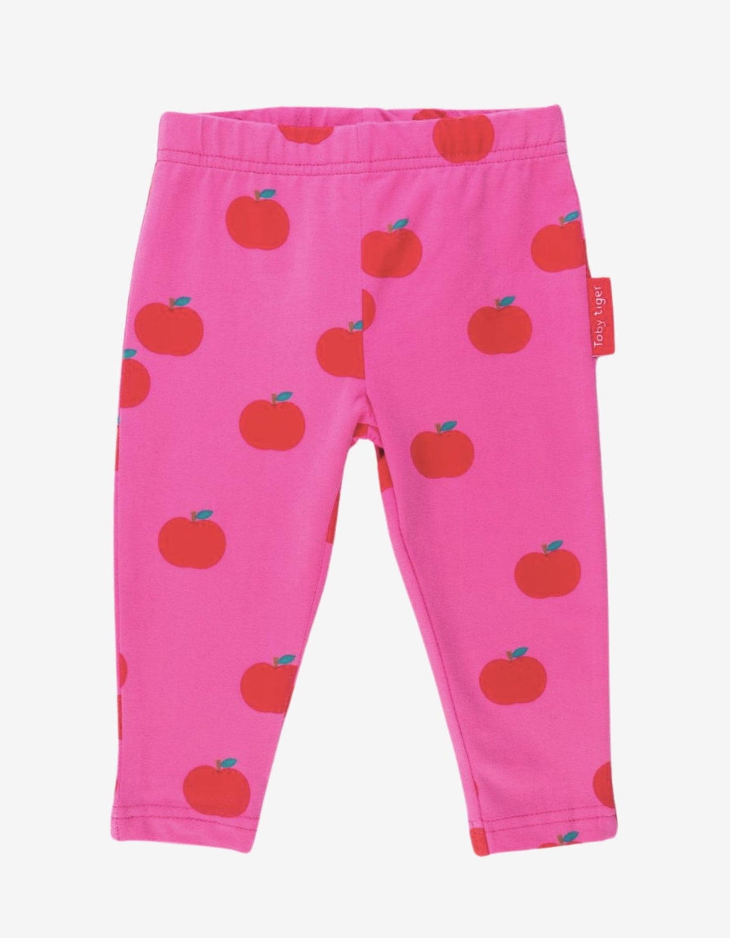 Kinder legging - appelprint - Biologisch katoen