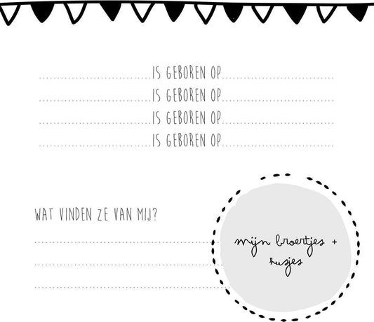 Invulboek - mijn eerste jaar - safari