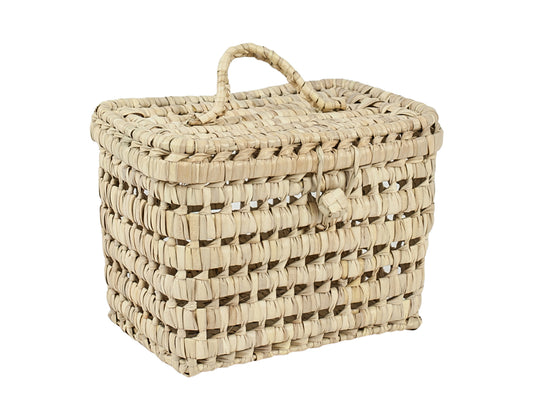 Commode mandje met deksel