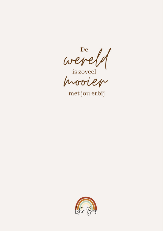 Bewaarbundel geboortekaartjes A5 - Botanical