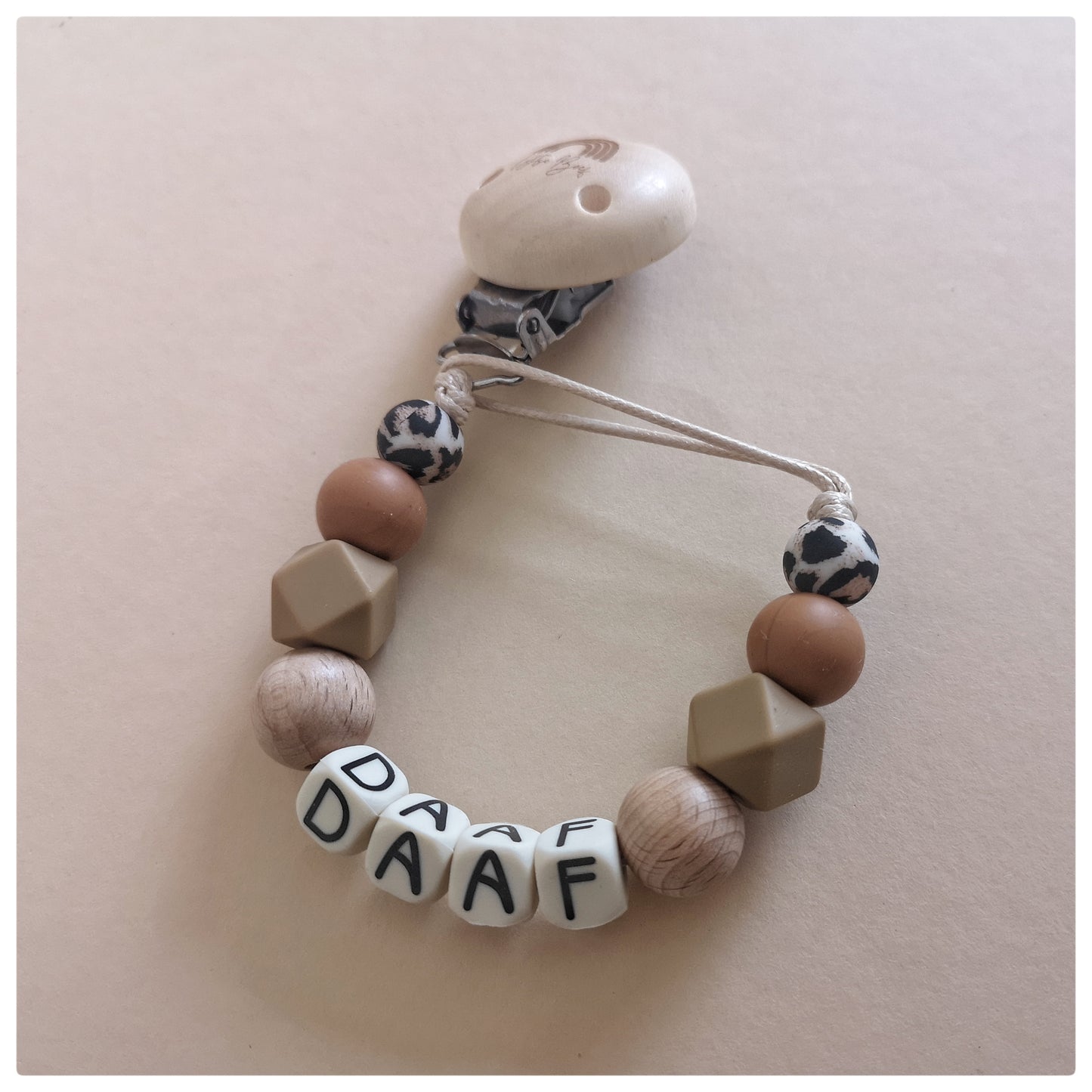 Speenkoord met naam - Daaf