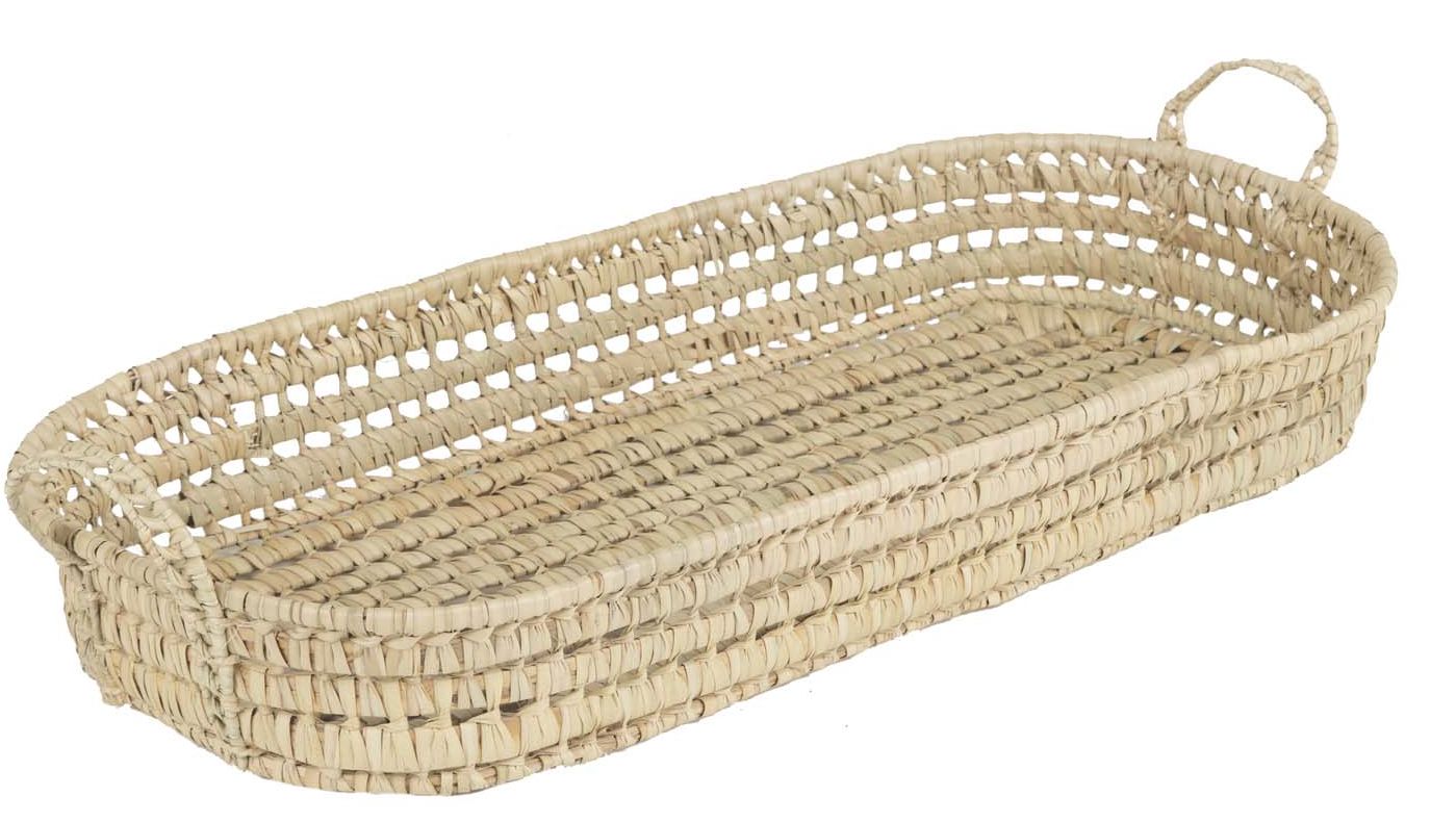 Verschoonmand palmgras - inclusief matras