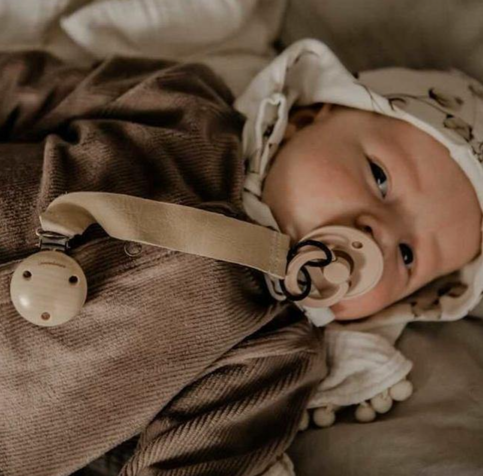 Leren speenkoord - keuze uit 4 kleuren - Chewies and more