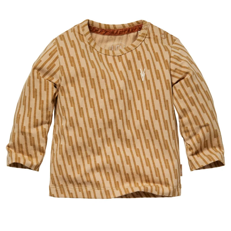 Longsleeve - Sand stripe - maat 50