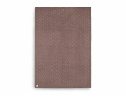Ledikant Deken Spring Knit 100x150cm - Chestnut