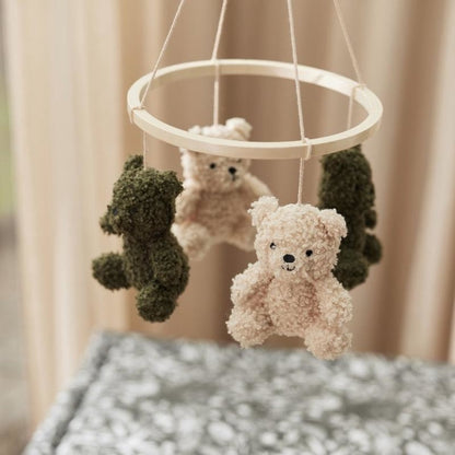 Baby Mobiel Teddy Bear (Leaf Green/Naturel) - Boxmobiel