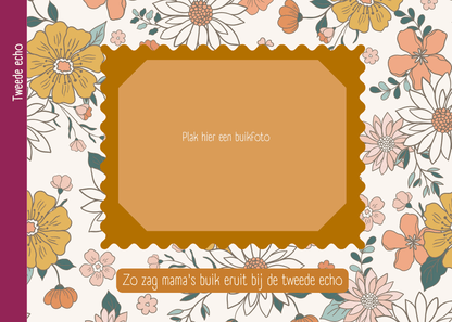 Echoboekje - Retro Bloemen