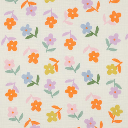 Hydrofiele XL multidoek - multicolor - bloemen