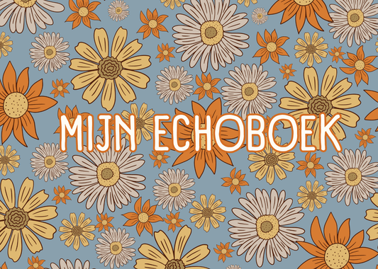 Echoboekje - Retro Bloemen