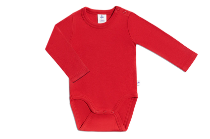 Basic Romper - Bio-cotton - Rood