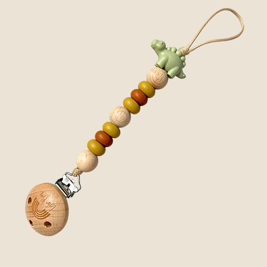 Speenkoord Dino bruin