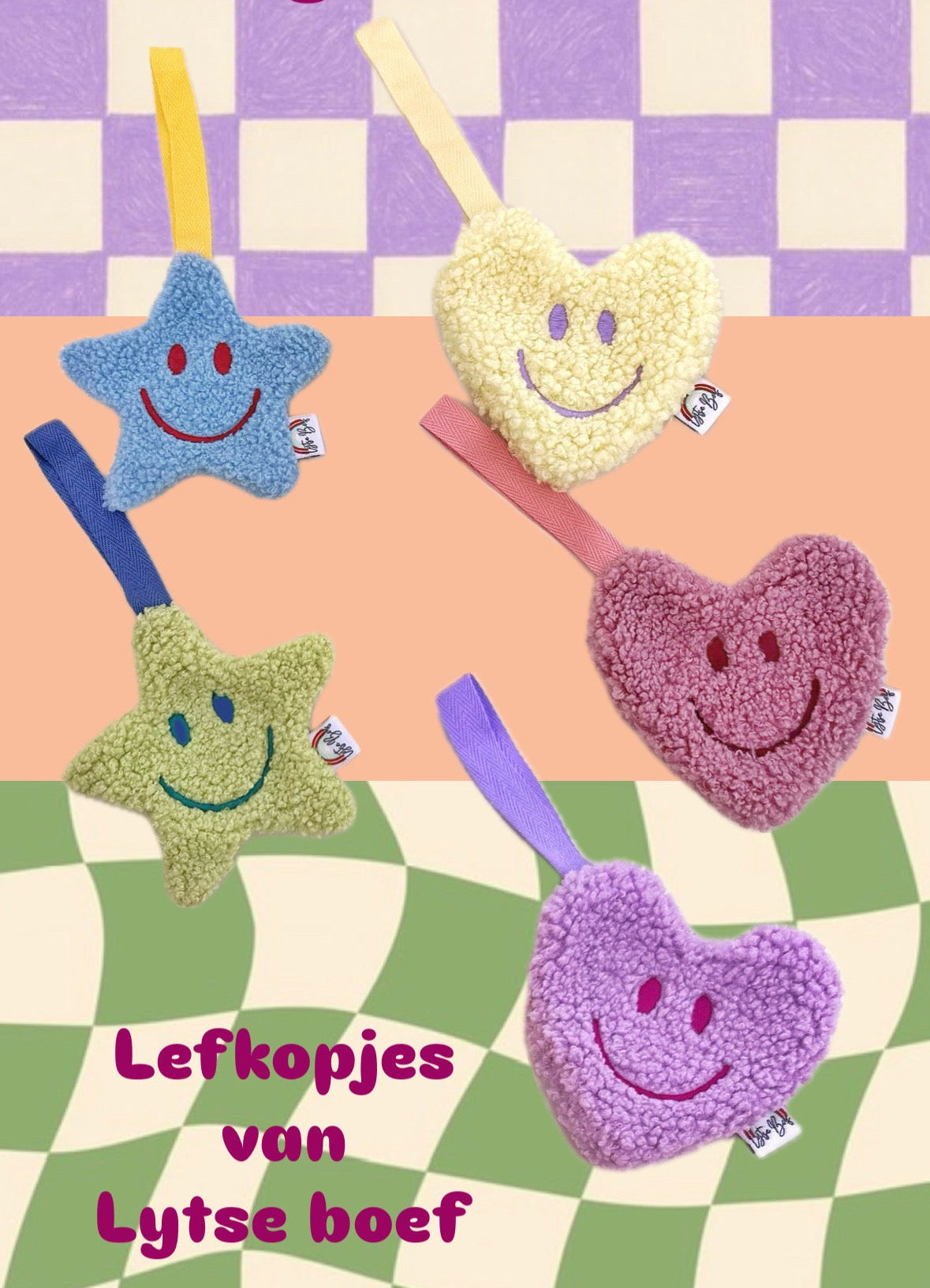 Speendoekje - Lefkopjes - 5 kleuren - PRE-ORDER WEEK 28