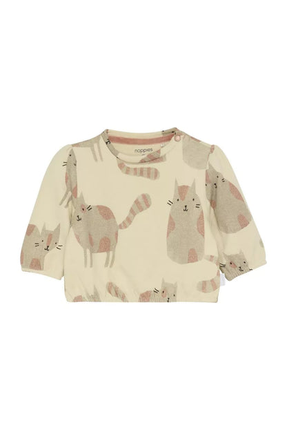 Sweater - trui - Trabuco - Kattenprint