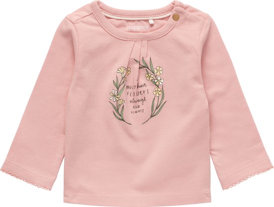 Baby longsleeve - Misty Rose
