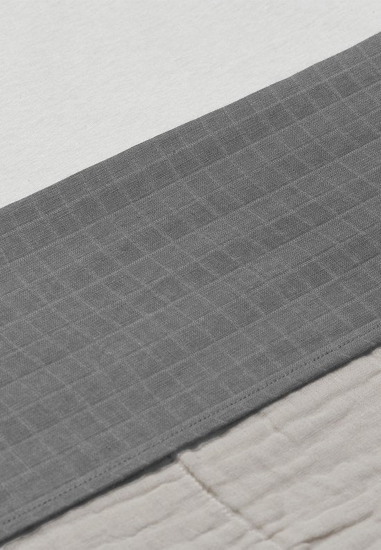 Baby Laken Wieg 75x100cm hydrofiel - Grijs