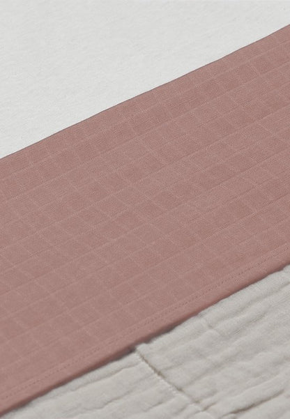 Baby Laken Wieg 75x100cm hydrofiel - Rosewood