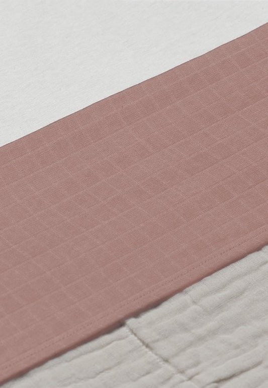Baby Laken Ledikant 120 x 150cm hydrofiel - Rosewood