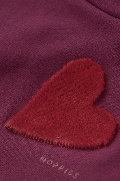 Sweater - trui - Tullahoma - hart - donker fuchsia