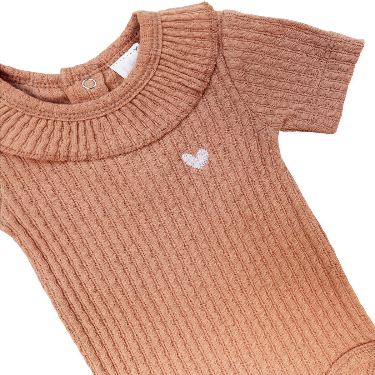 Romper - korte mouw - peach