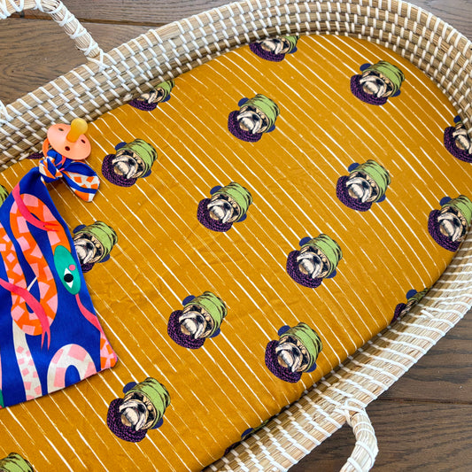 Hoeslaken verschoonmand/kinderwagen - Bulldog
