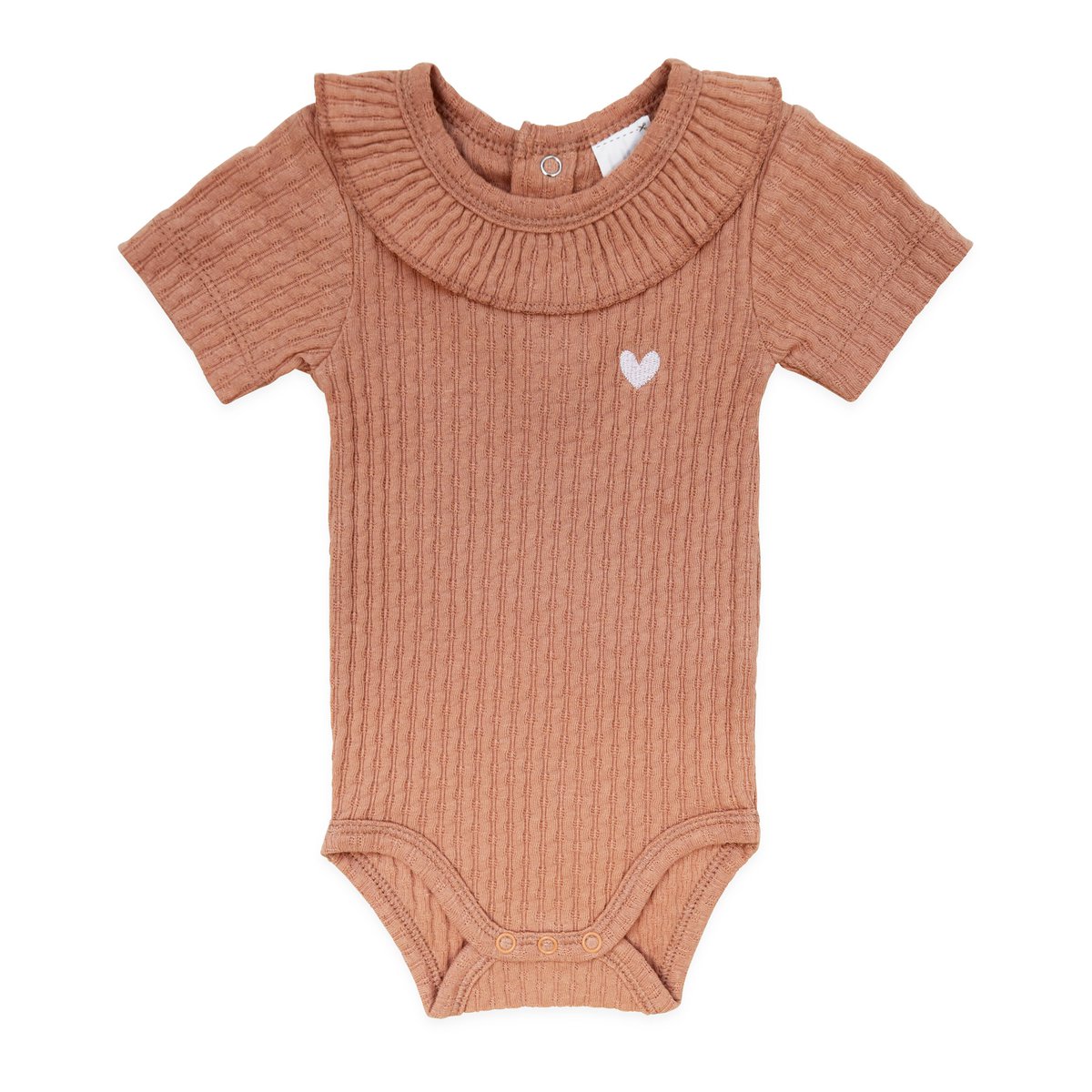 Romper - korte mouw - peach