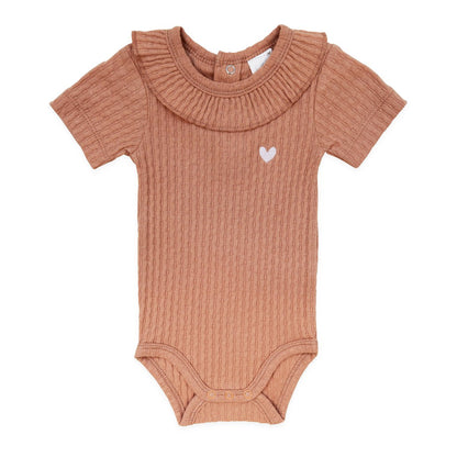 Romper - korte mouw - peach