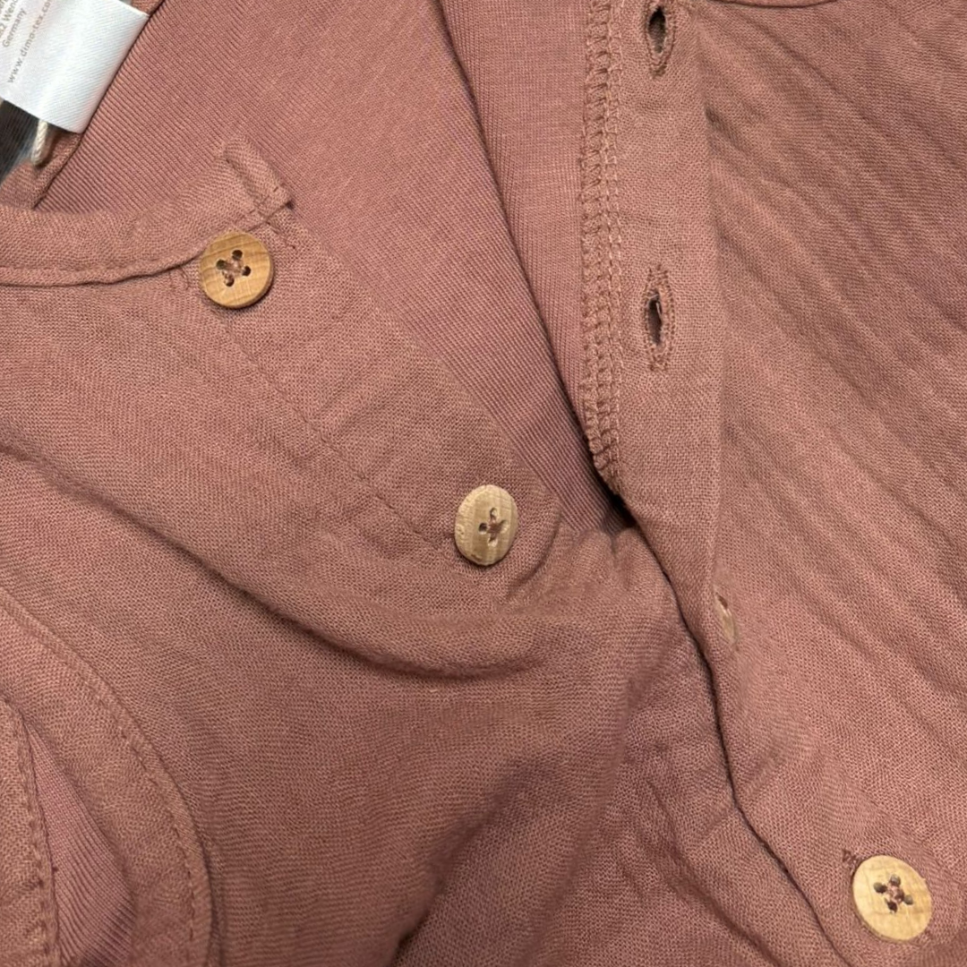 Hydrofiel mouwloos pakje - organic - burlwood