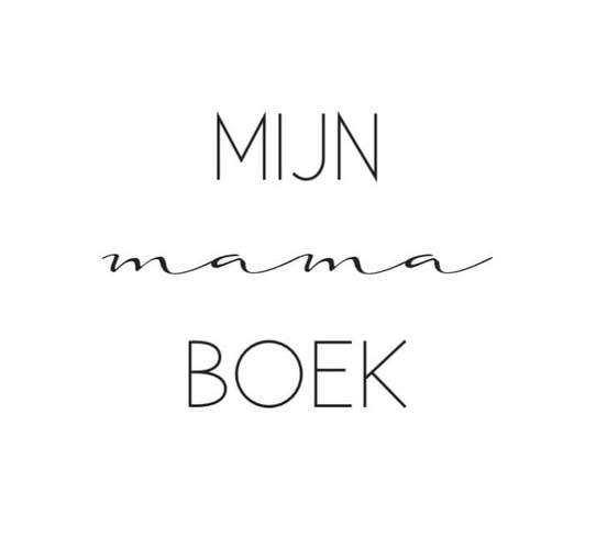 Invulboek - mijn mama boek