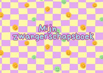 Zwangerschapsboek - Smiley / Blokjes