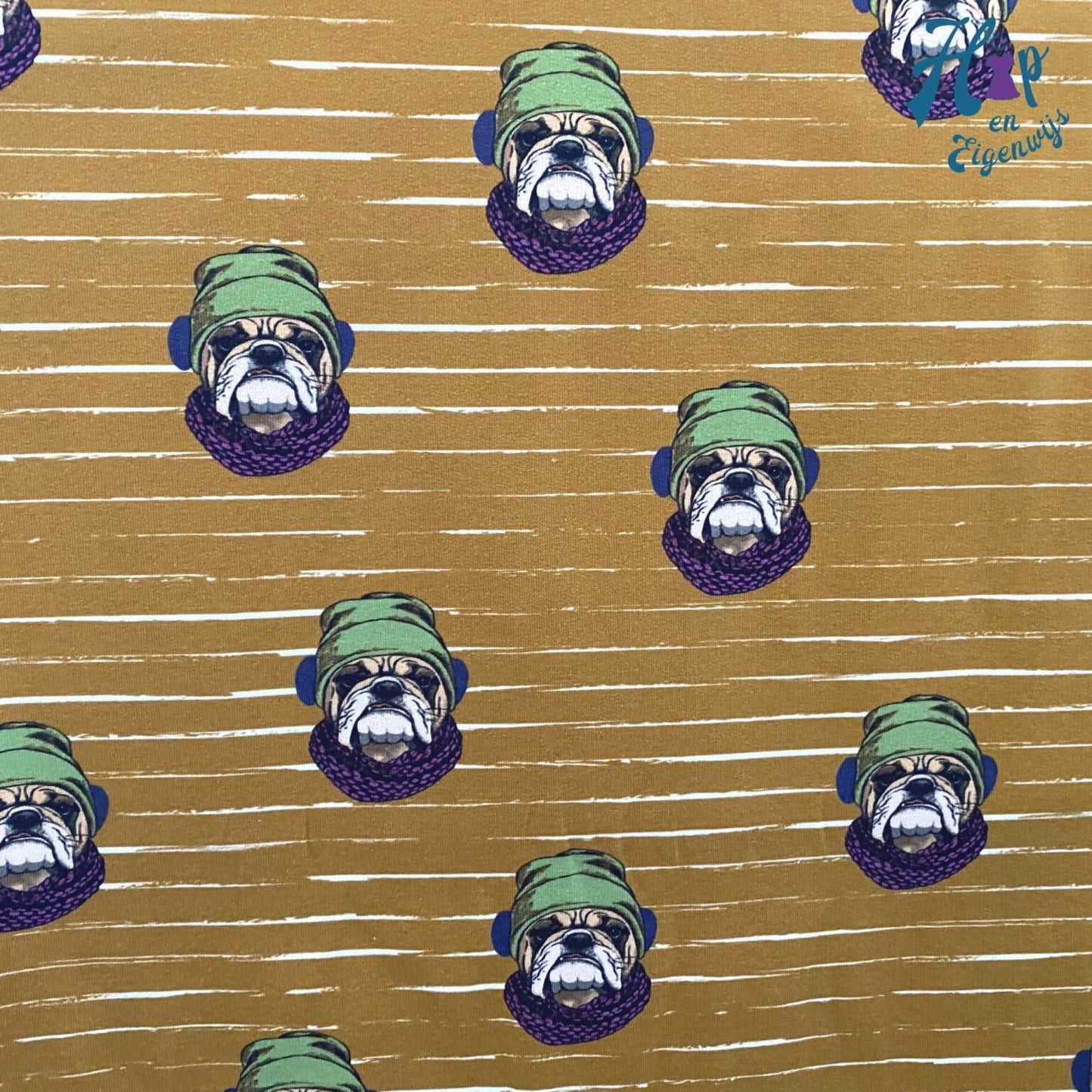 Hoeslaken verschoonmand/kinderwagen - Bulldog