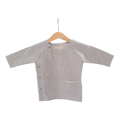 Overslag trui - Biologisch Twill