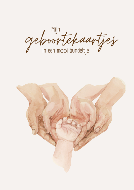Bewaarbundel geboortekaartjes A5 - Familie
