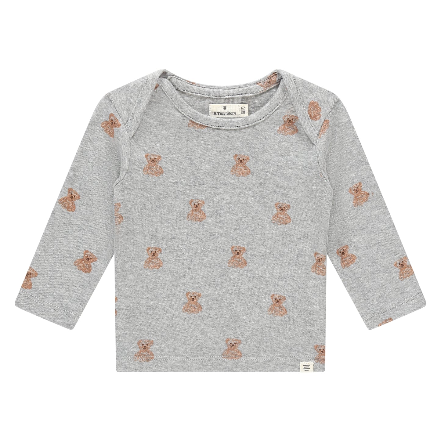 Baby longsleeve - modal mix - bear