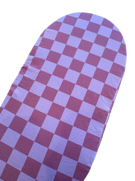 Hoeslaken verschoonmand/kinderwagen - Blokjes lila