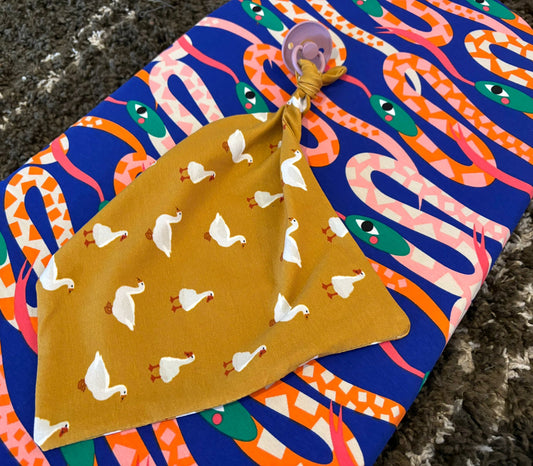Speendoekje - Ganzen - Geel - Limited edition