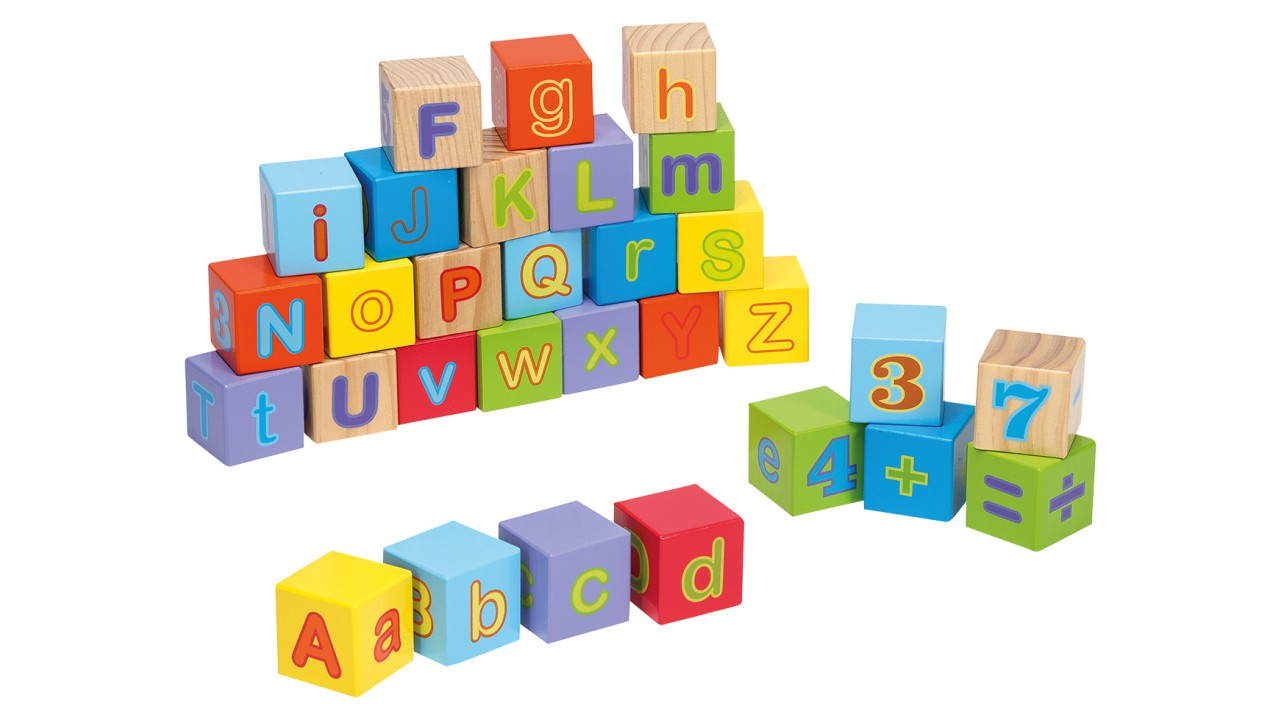 Jouéco® - Alfabet blokken 30-delig